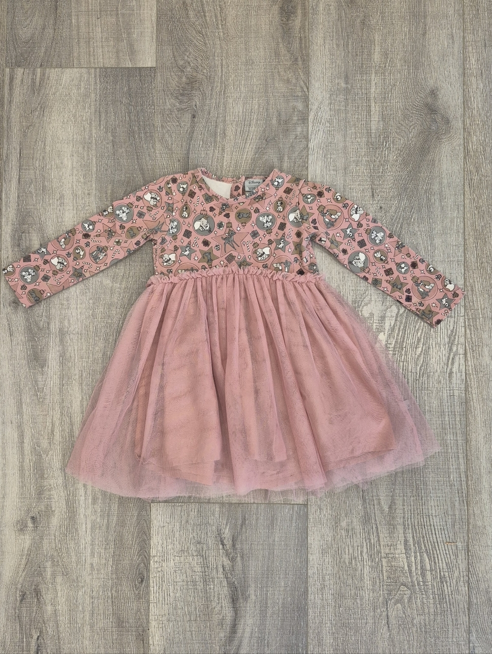 WHEAT X DISNEY Toddler Girl's Holiday Dress